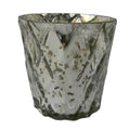 Diamond Pattern Glass Scented Soy Wax Candle H6783