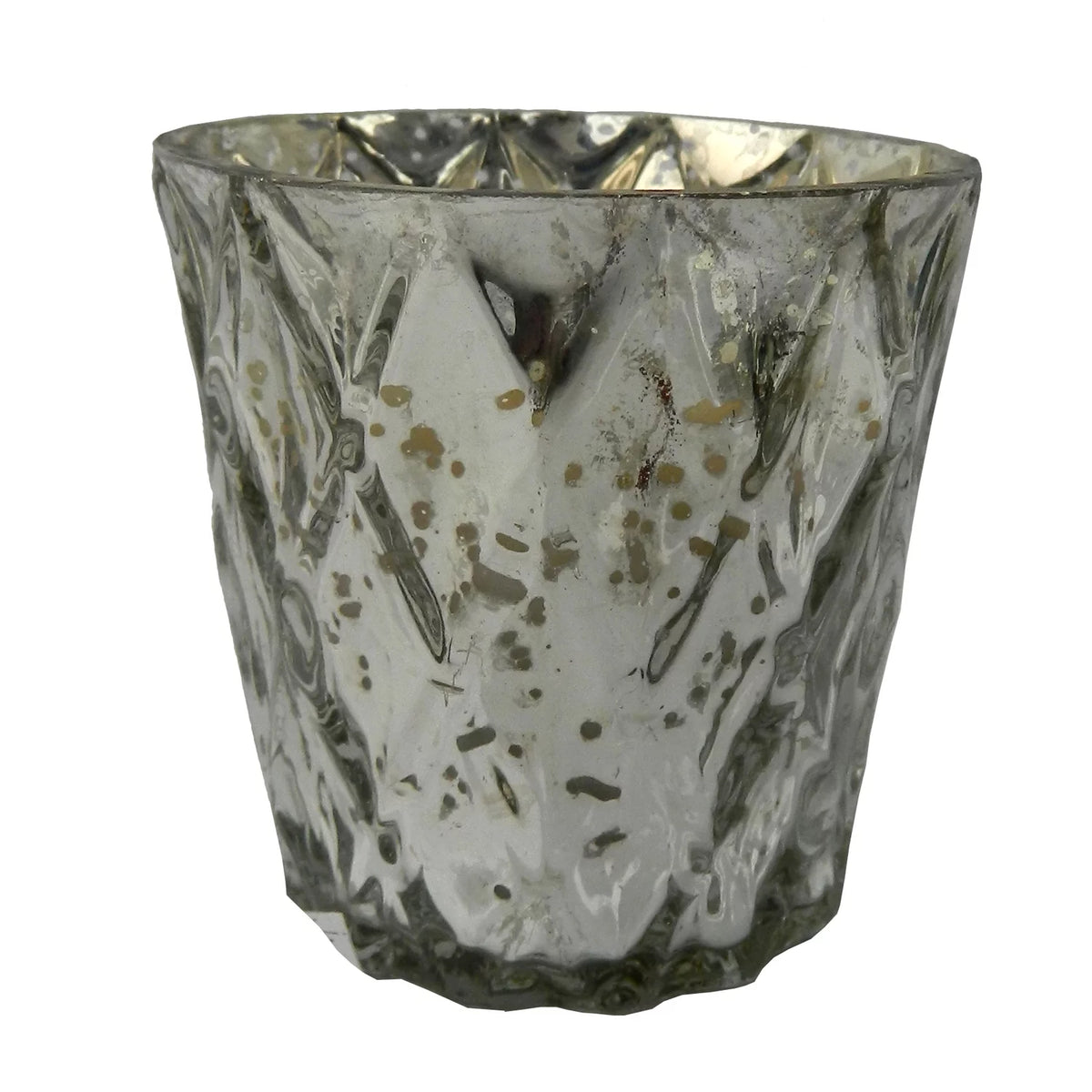 Diamond Pattern Glass Scented Soy Wax Candle H6783