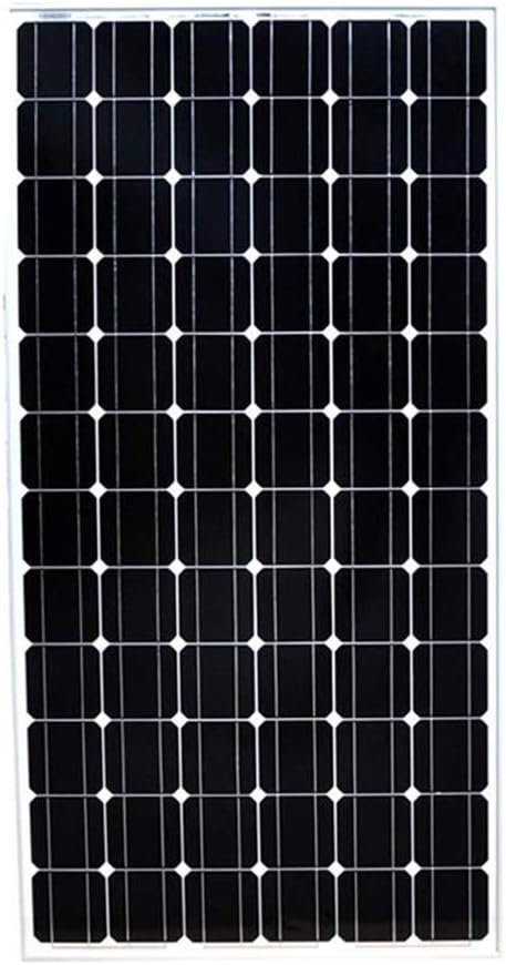 2pcs 100W Monocrystalline Solar Panel Module, Black D93956