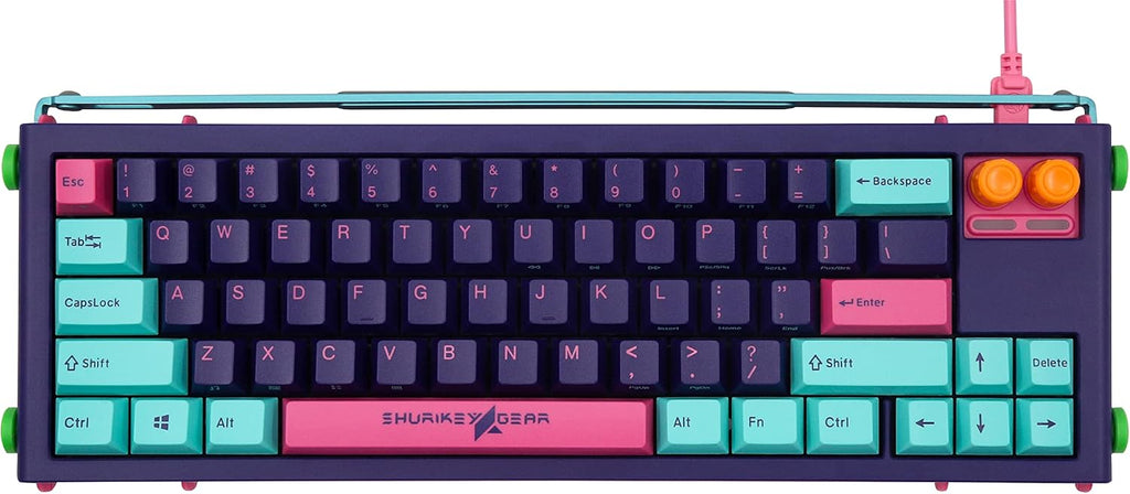 65% Mechanical Gaming Keyboard with White LED Backlit, Wireless and Bluetooth M695