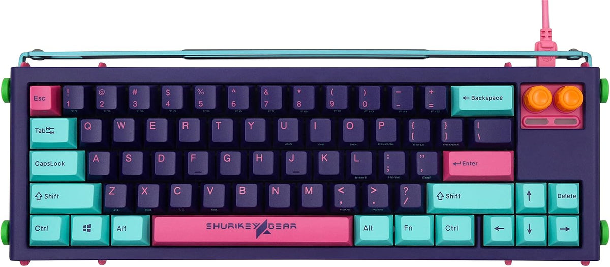 65% Mechanical Gaming Keyboard with White LED Backlit, Wireless and Bluetooth M695