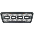 Front Bumper Grille Hood Mesh Package ABS Gray O707