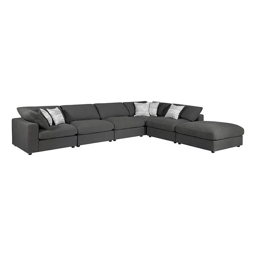 6-piece Upholstered Modular Sectional R68556