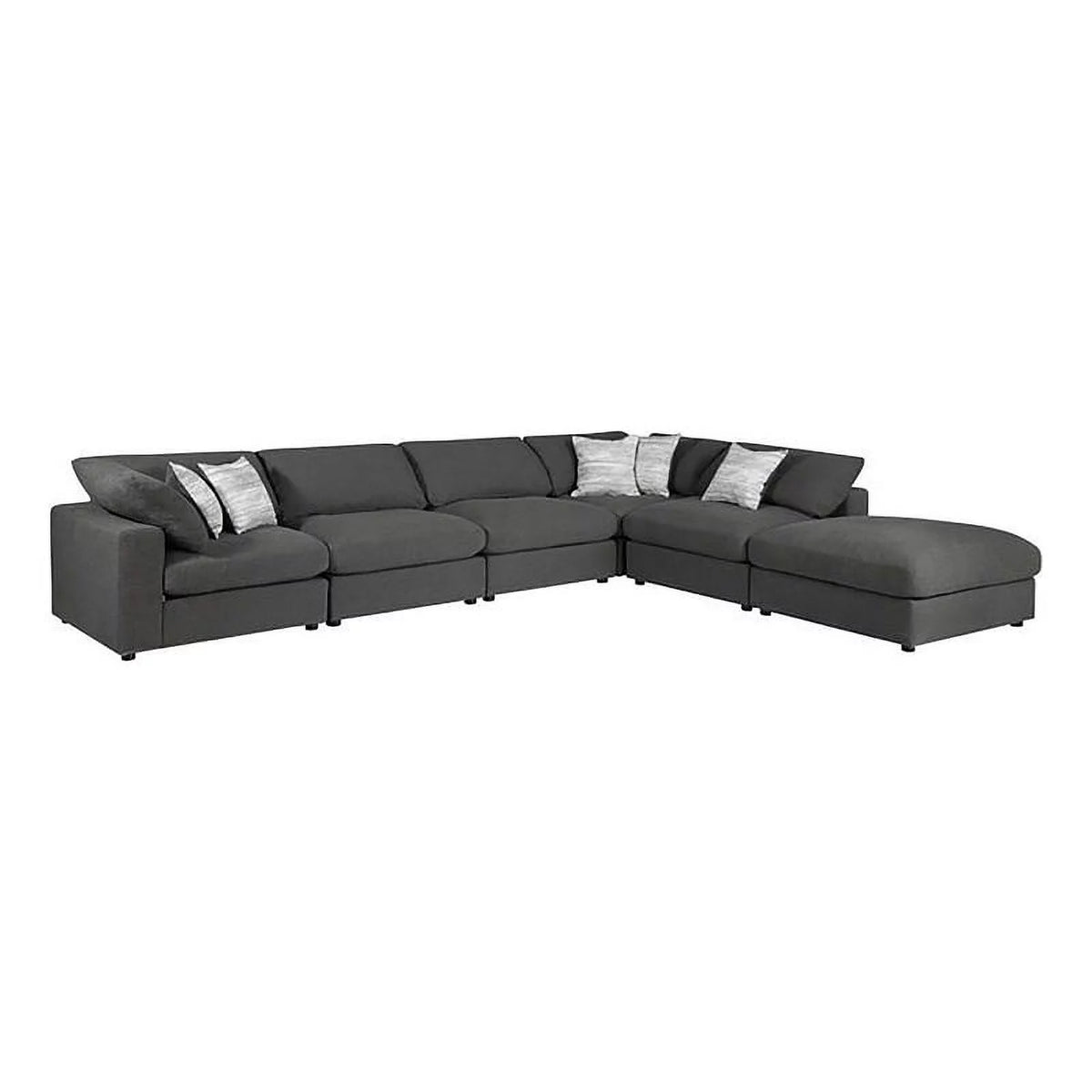 6-piece Upholstered Modular Sectional R68556