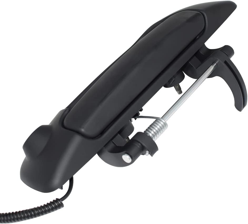 Black Tailgate Handle with Backup Camera Pack of 2 S667