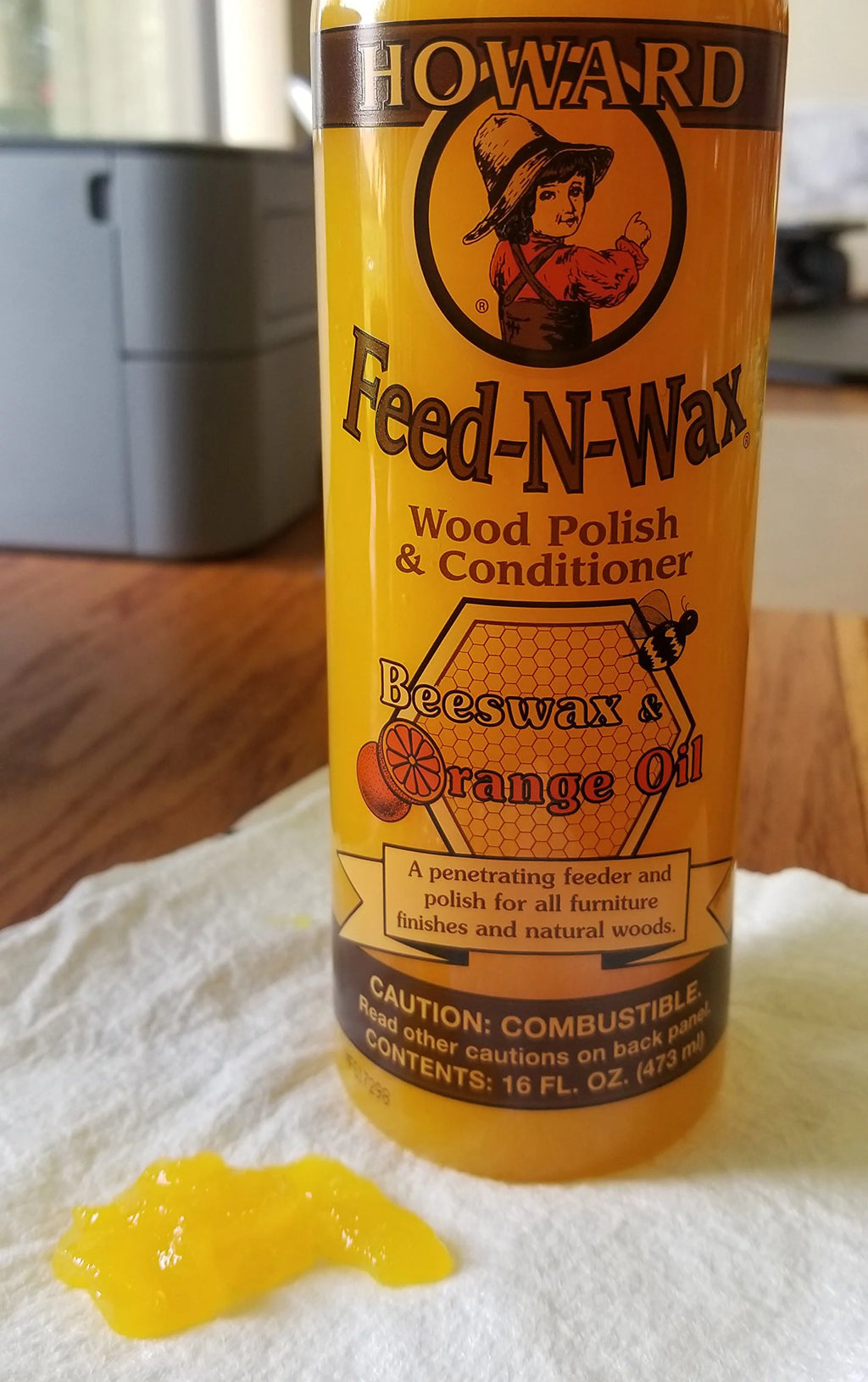 Wood Polish Conditioner, 16 oz T157