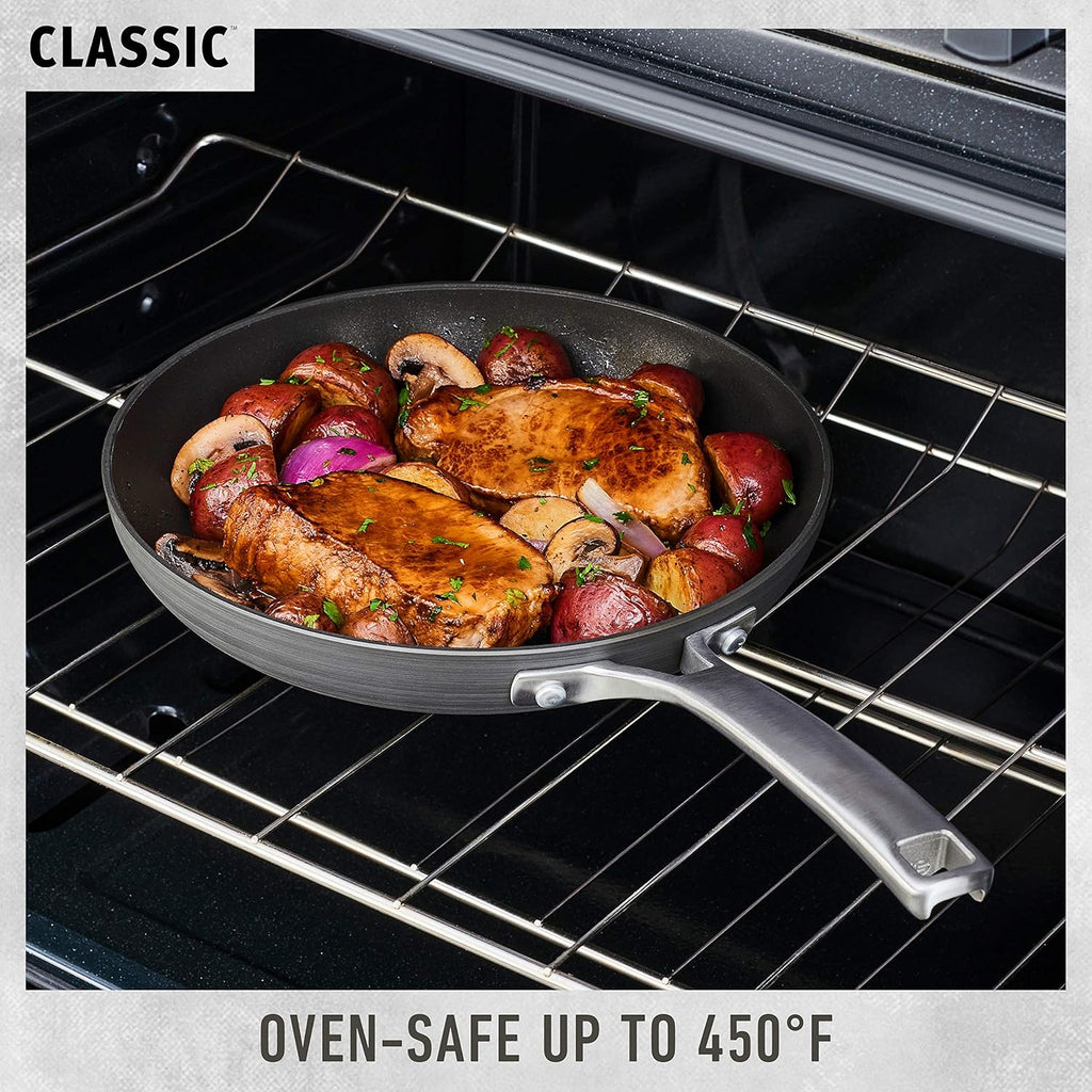 Classic Nonstick Dutch Oven with Cover, 7 quart, Grey Q593