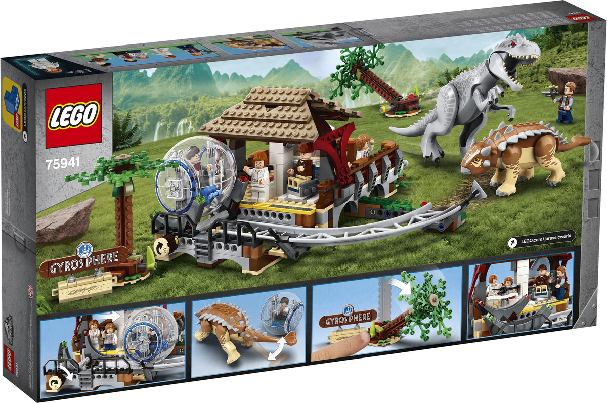 Jurassic World Indominus rex vs. Ankylosaurus Toy Building Kit (537 Pieces) U4784