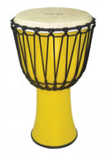 10 inch Fiberglass Djembe Rope-Tuned Yellow D50356