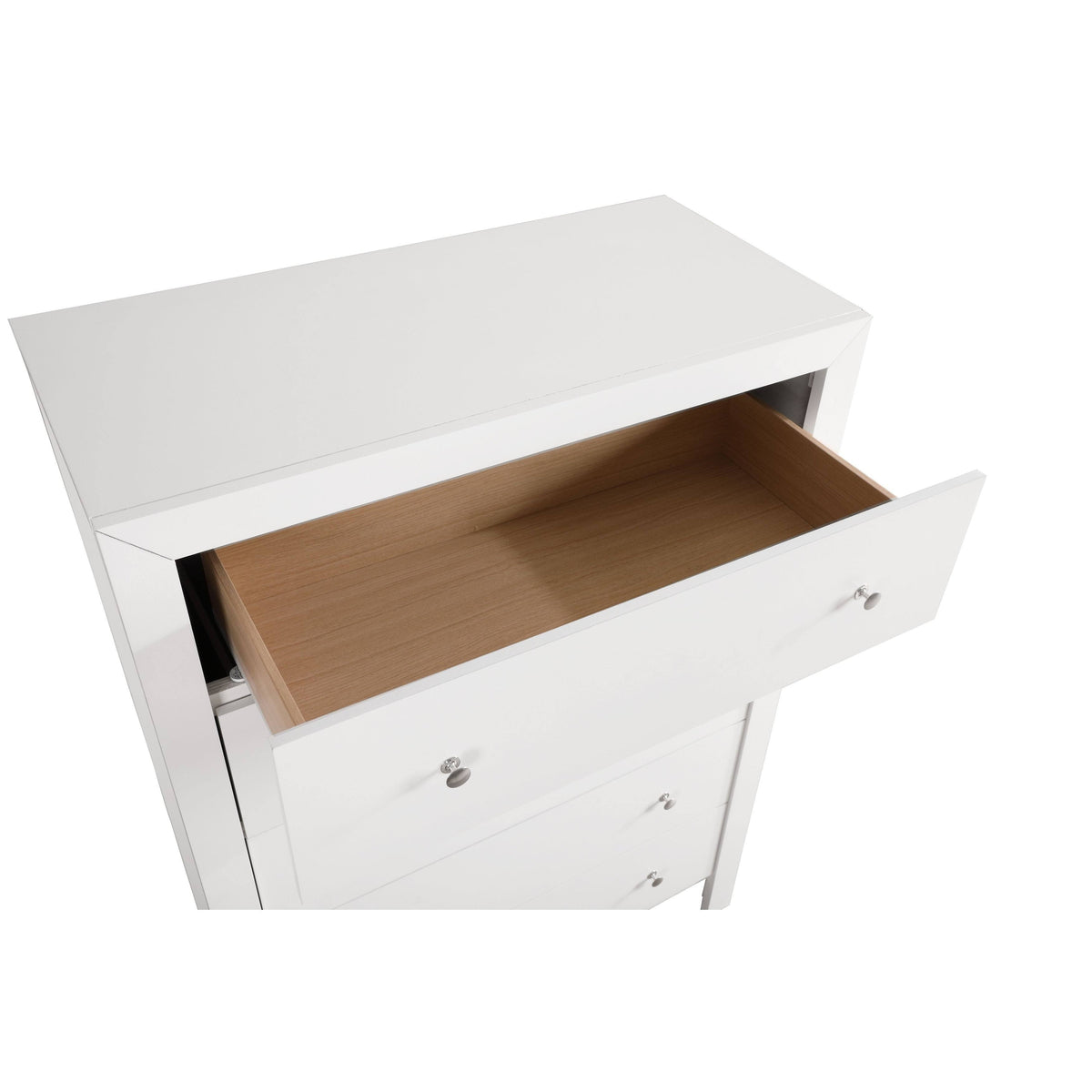 5 Drawer Chest in Black X778