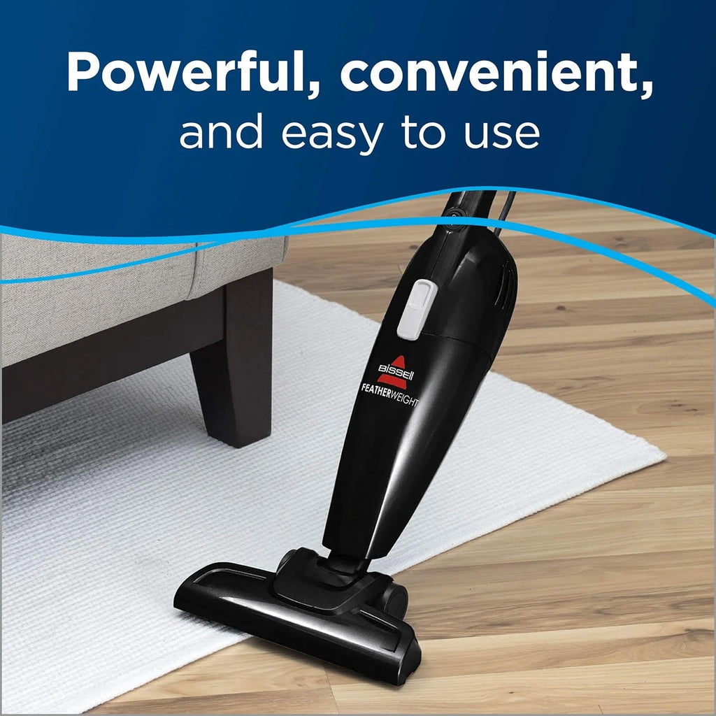 Black Bagless Stick Vacuum with Crevice Tool X140621