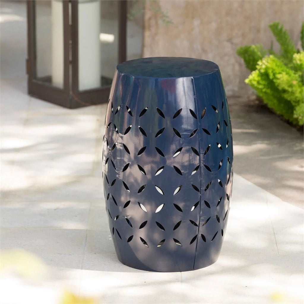 12" Iron Outdoor Side Table Q268274