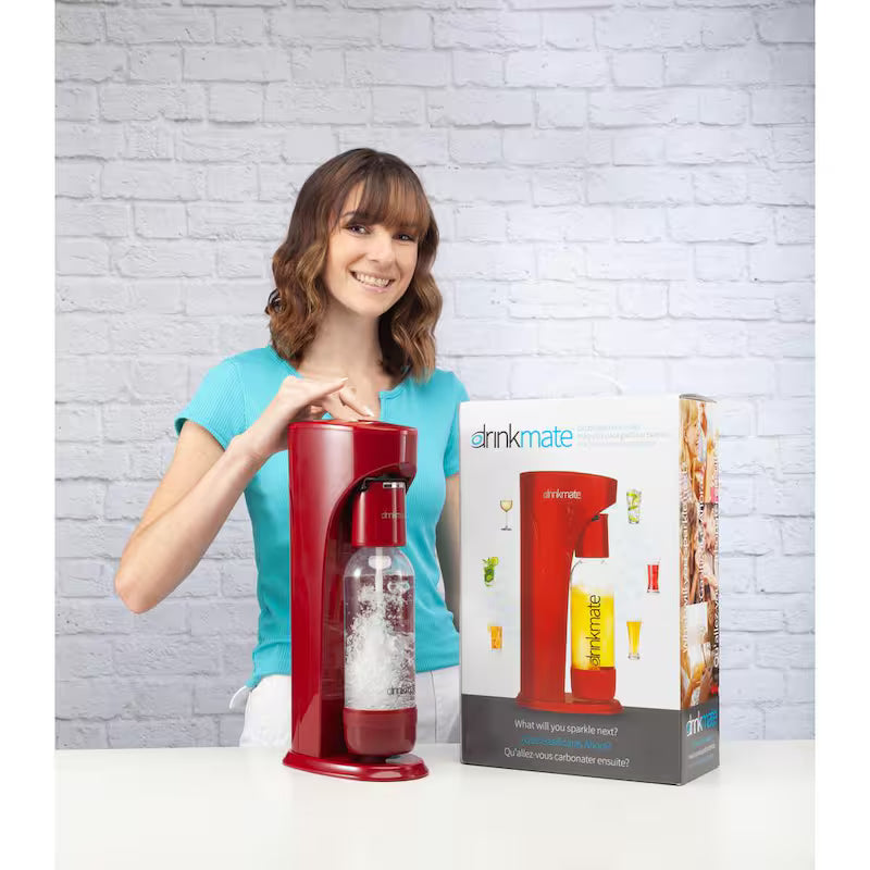 Sparkling Water and Soda Maker Party Pack with 2 60L CO2 Cartridges S81493