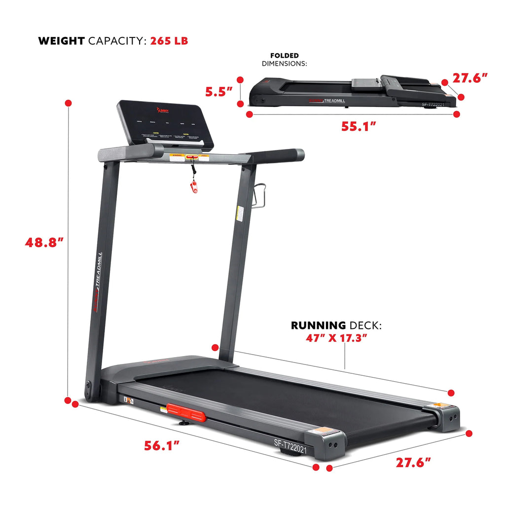 Slim Treadmill with Bluetooth M87652