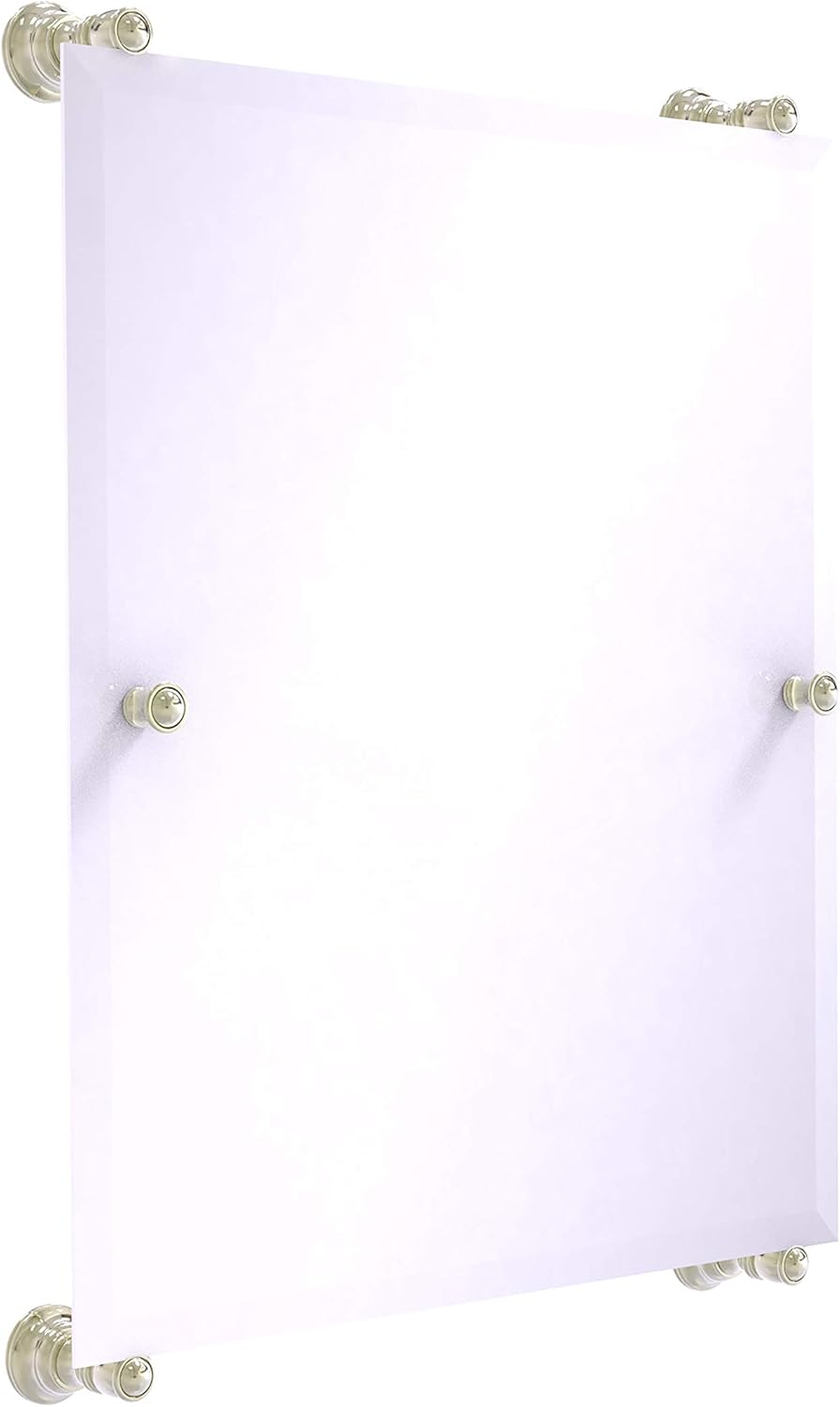 Rectangular Frameless Rail Mounted Wall Mirror R197743