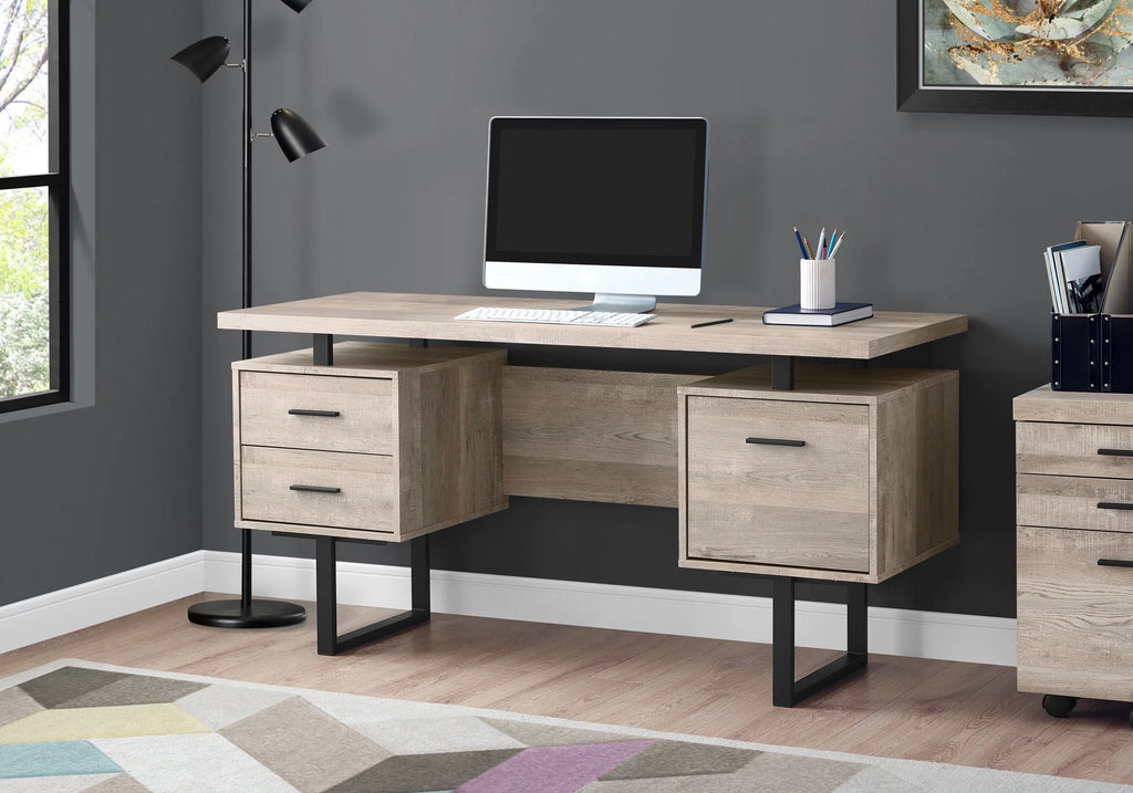 Computer Desk with 3 Storage Drawers S345330