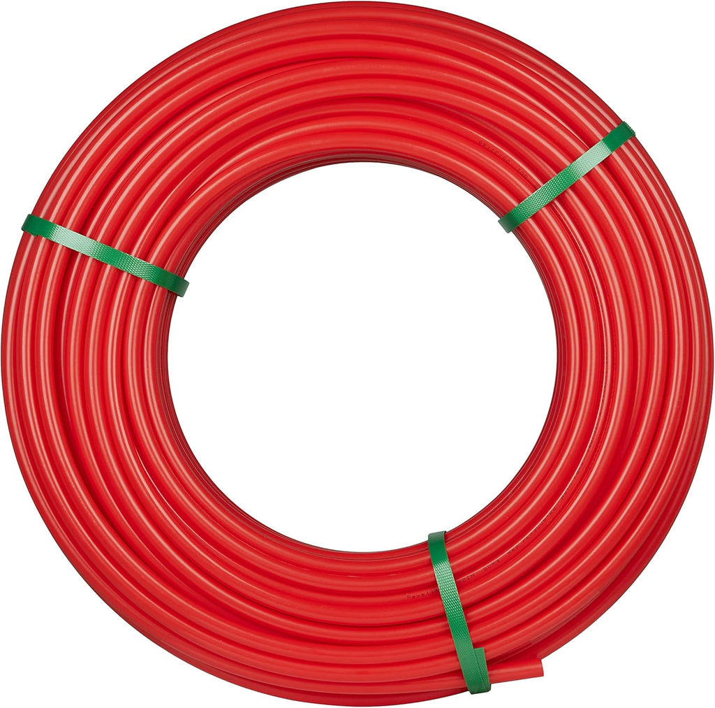 Blue & Red 1/2 inch 2 x100 ft (200 ft) Pex-A Pipe/Tubing with Pipe Cutter V3563
