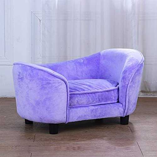 Velvet Washable Pet Bed Sofa W7315