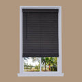 Brown Oak Cordless 2.5 in. Distressed Faux Wood Blind V53247