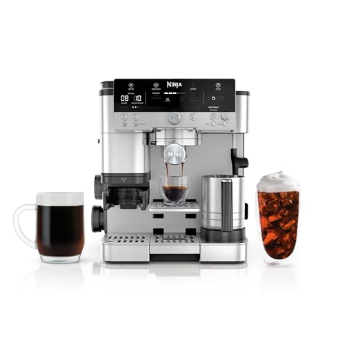 Espresso Machine and Drip Coffee Maker with Coffee Grinder and Milk Frother Z100307