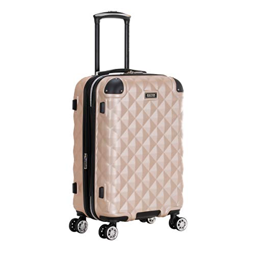 Black 20-Inch Hardside Expandable Spinner Luggage P63217