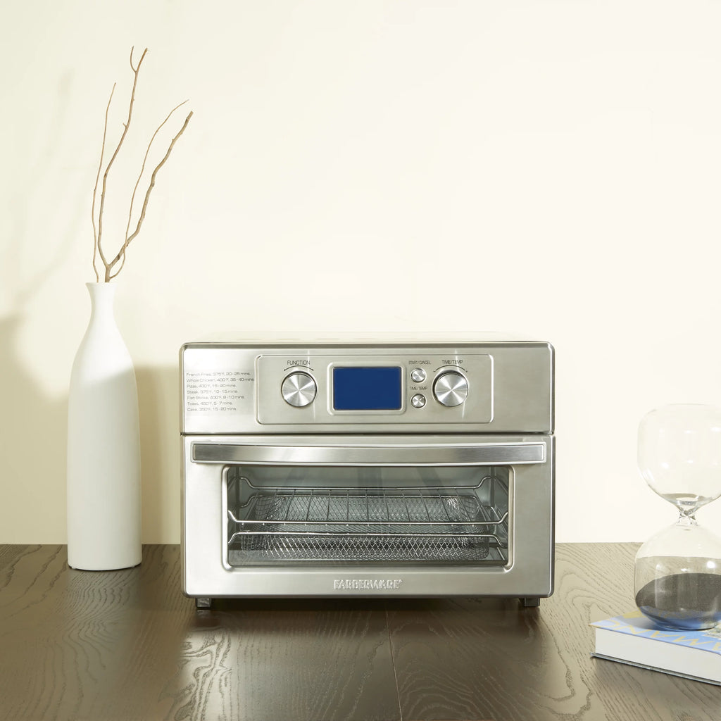 Air Fryer Toaster Oven Stainless Steel Countertop X445