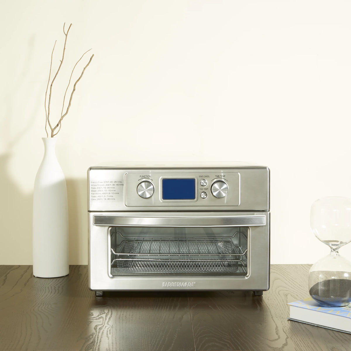 Air Fryer Toaster Oven Stainless Steel Countertop X445