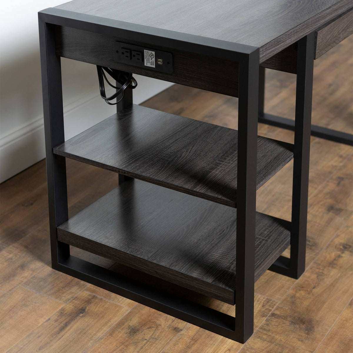 Dark Walnut Computer Desk E383937