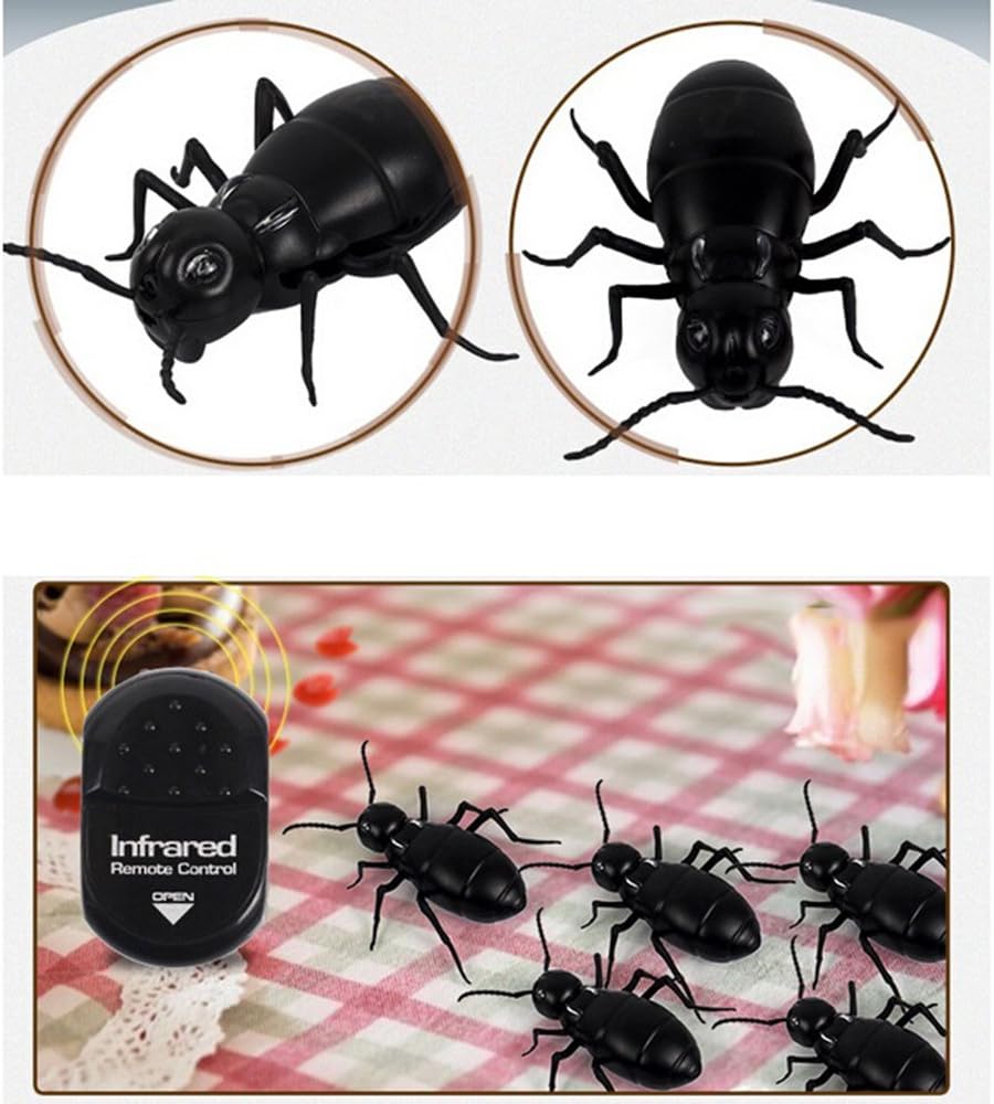 Infrared Remote Control RC Toy Prank Reptile Insects Q87075