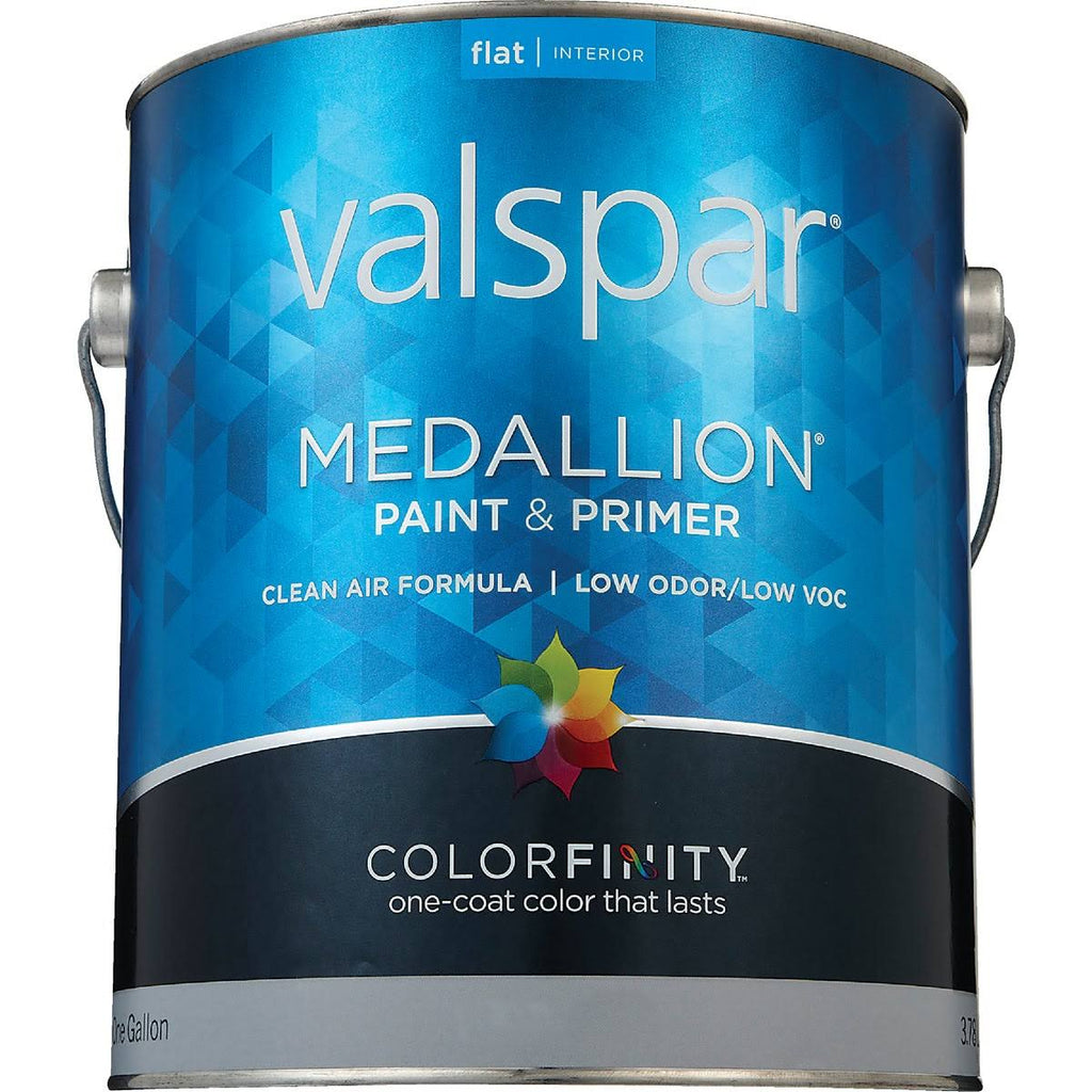 1 Gallon Flat Latex Wall Paint W242986
