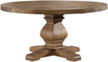 Round Brown Dining Table S289