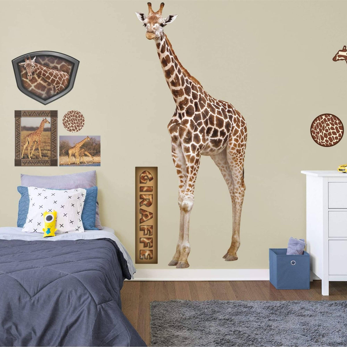Giant Animal Removable Wall Decal V65309