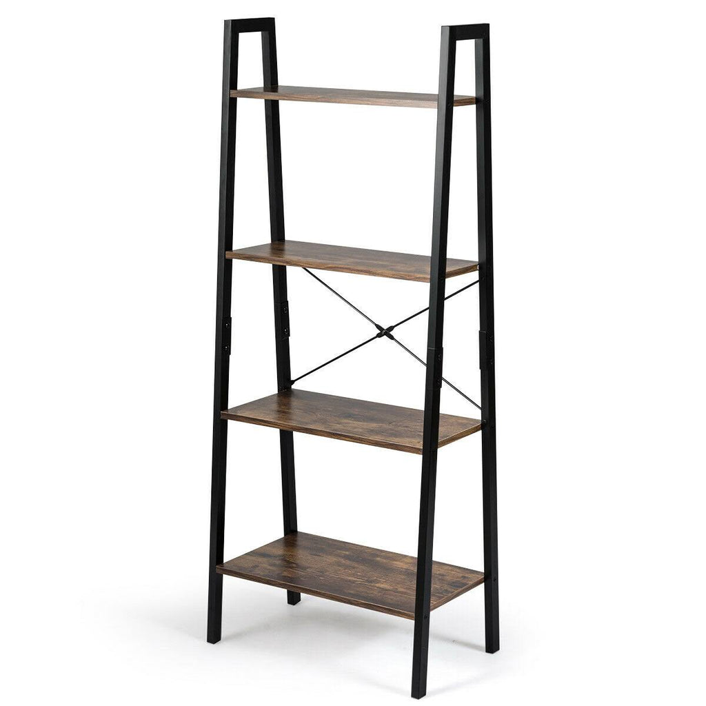 4-Tier Ladder Shelf Bookcase M22825