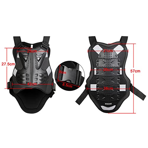 Adult Protective Armor Chest Spine Protector Vest U4600