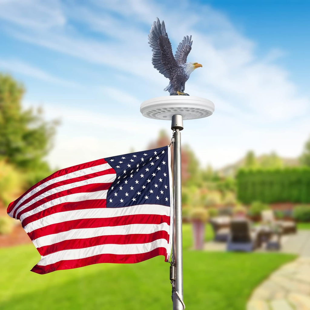 10.62 Inch Eagle Flagpole Topper R238154