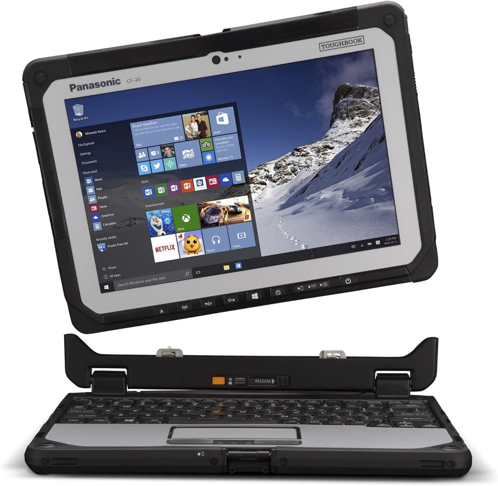 10.1" Multi Touch 1920 x 1200 8GB 128GB SSD Win 10 Pro 4G LTE Laptop X69448