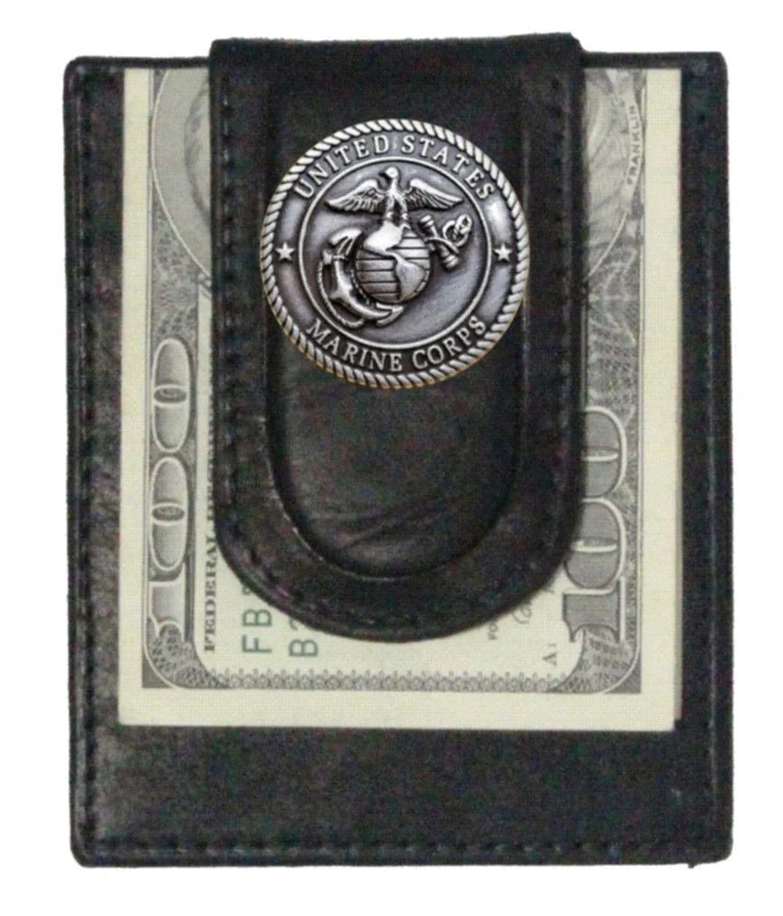 Black Money Clip Wallet K166304