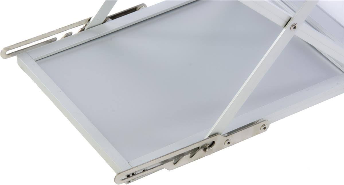 5 Pocket Catalog Rack with Carrying Case, Adjust to 44.5, 53, and 58.5 inch Tall S648