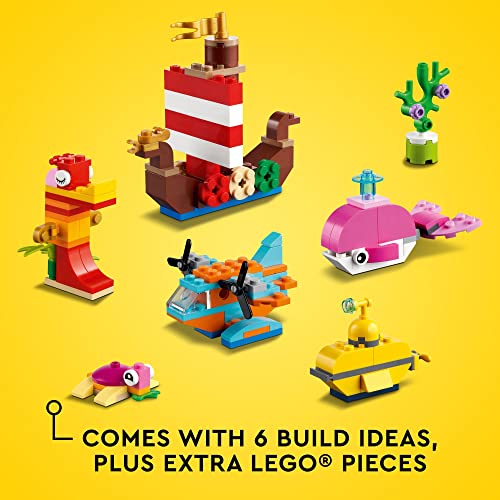 LEGO Classic Creative Ocean Fun 11018 Building Toy Set (333 Pieces) M68901