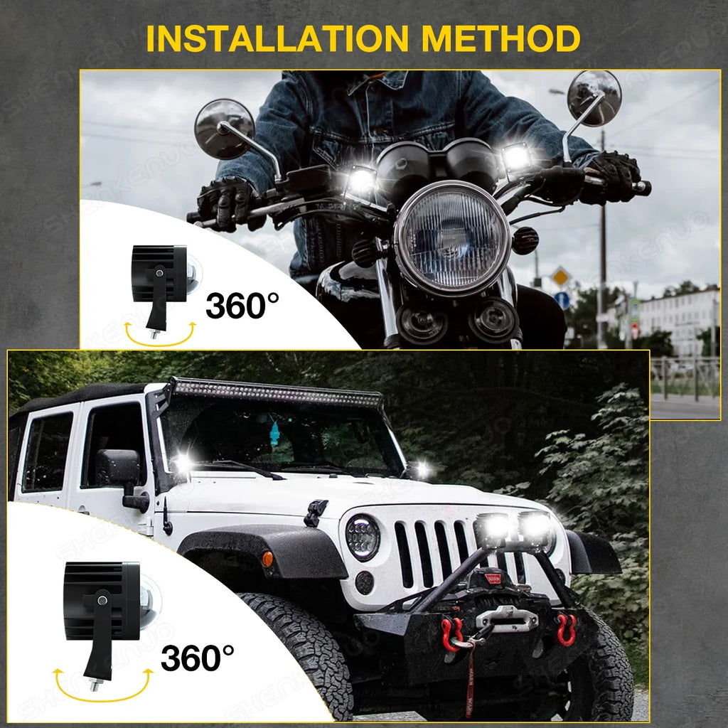 Cube LED Work Light Z5412