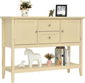 Grey Buffet Cabinet with Storage Y3602