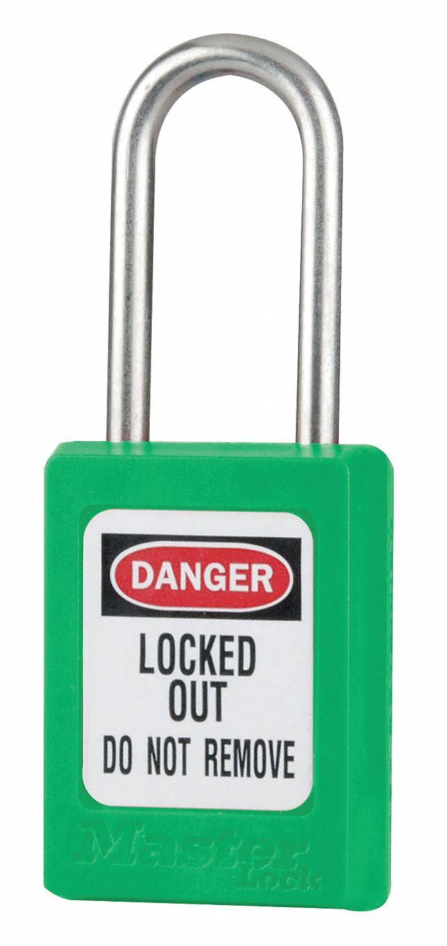 Green Lockout Padlock J8713