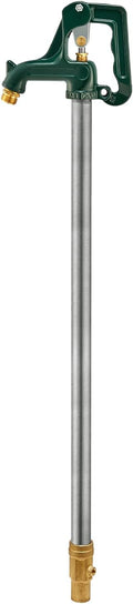 Green Frost-Free Yard Hydrant 3/4" Pipe Connection 39.4" Total Length D1998