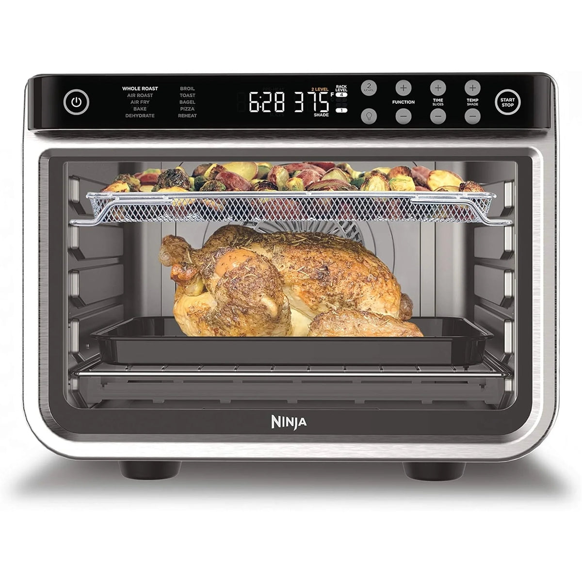 10-in-1 XL Pro Air Fry Oven, Silver Q9729