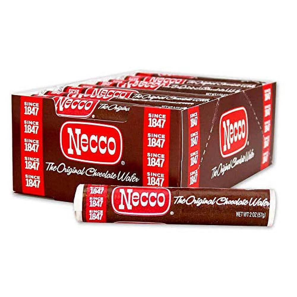 Chocolate Wafers Display Pack, 2-Ounce Rolls (Pack of 24) W478