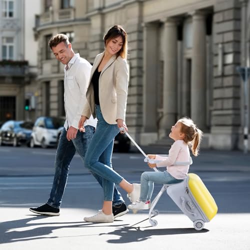 20 inch Hardside Ride on Kids Luggage with Spinner Wheels Y92032