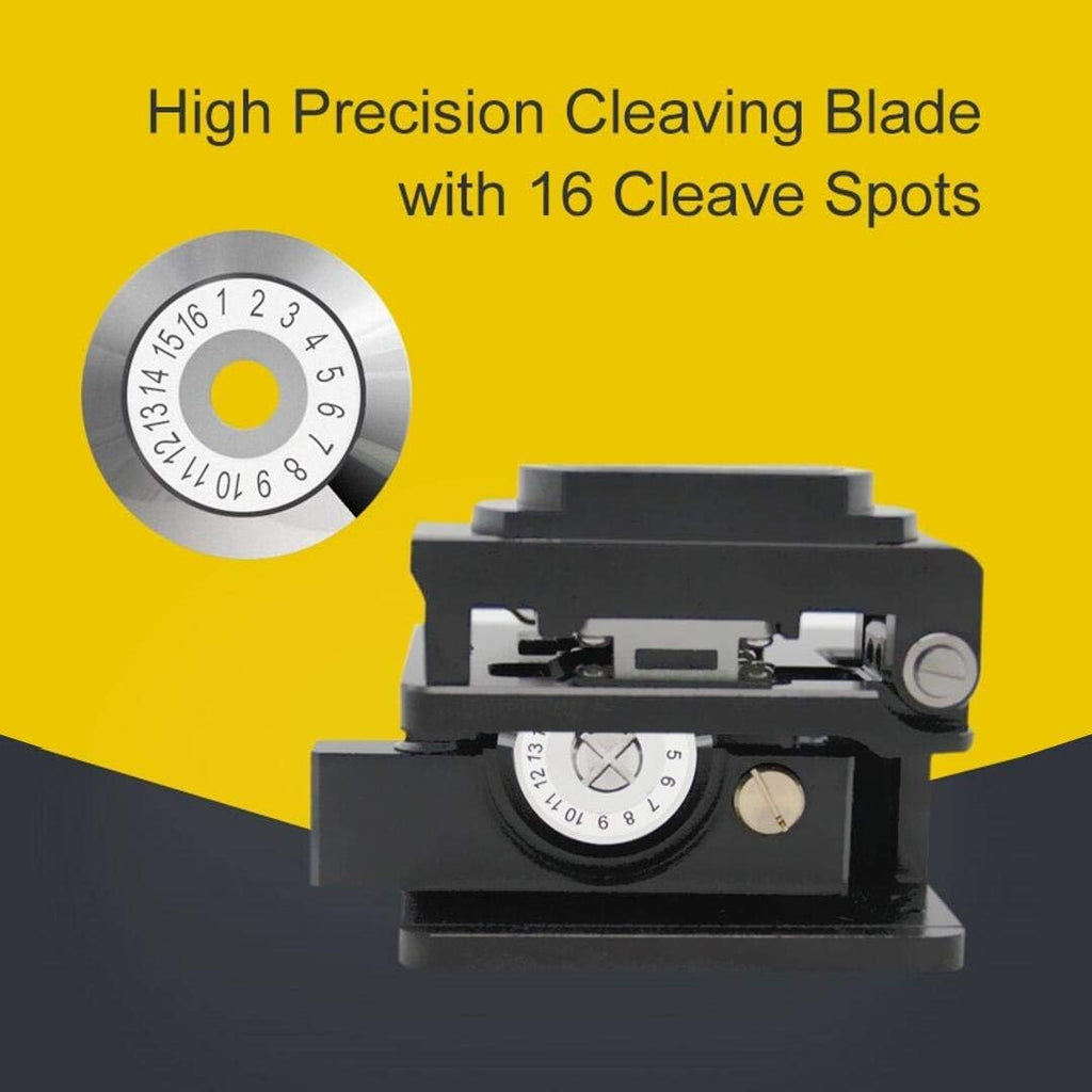 High Precision Optical Fiber Cleaver with 16 Cleaving Spots Fiber Cutter Tool M3792