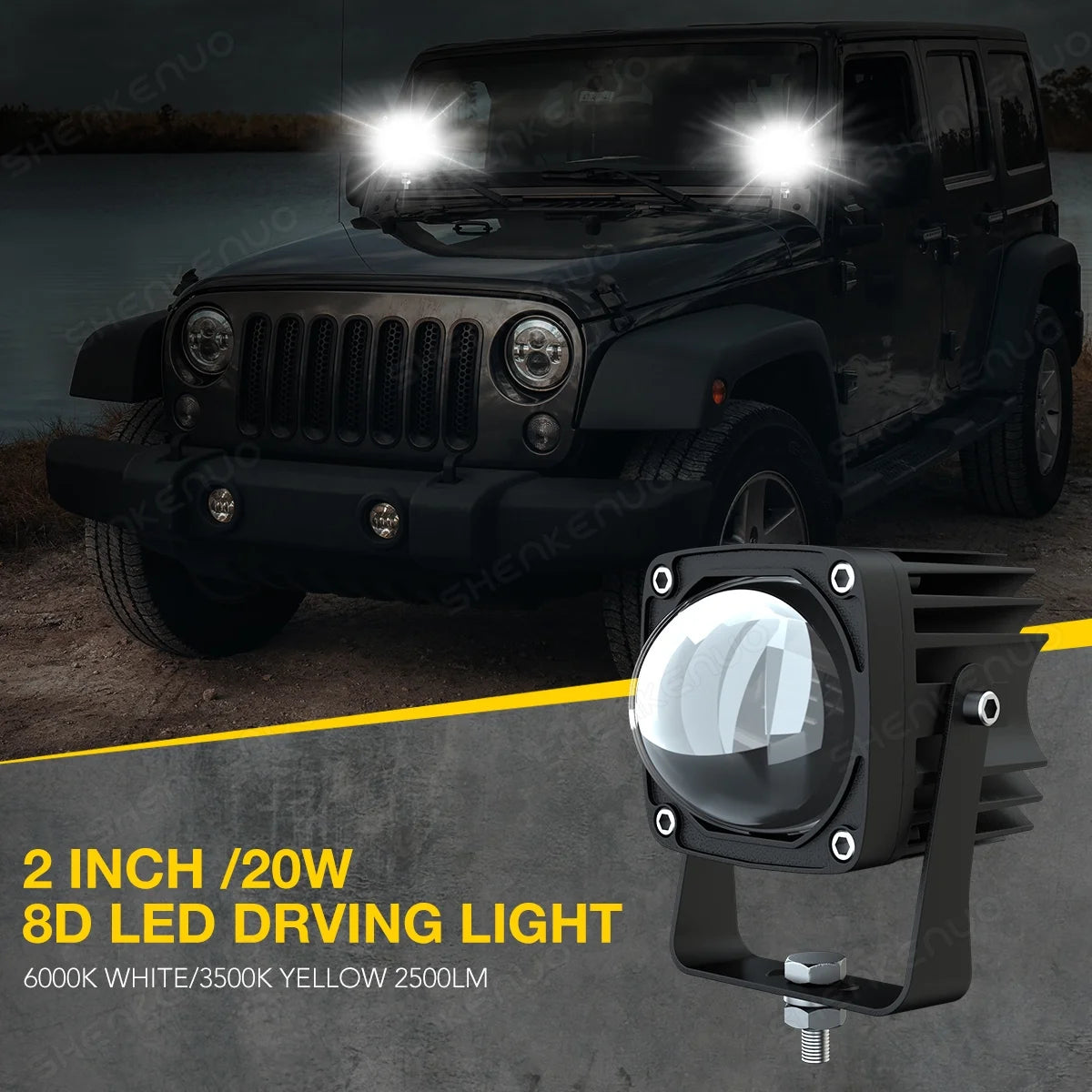 Cube LED Work Light Z5412