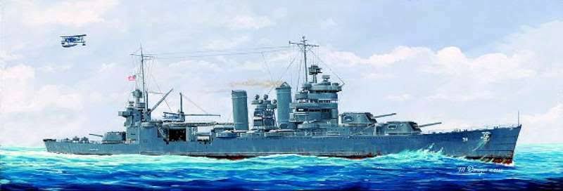 1/350 USS San Francisco CA-38 1942 I2870