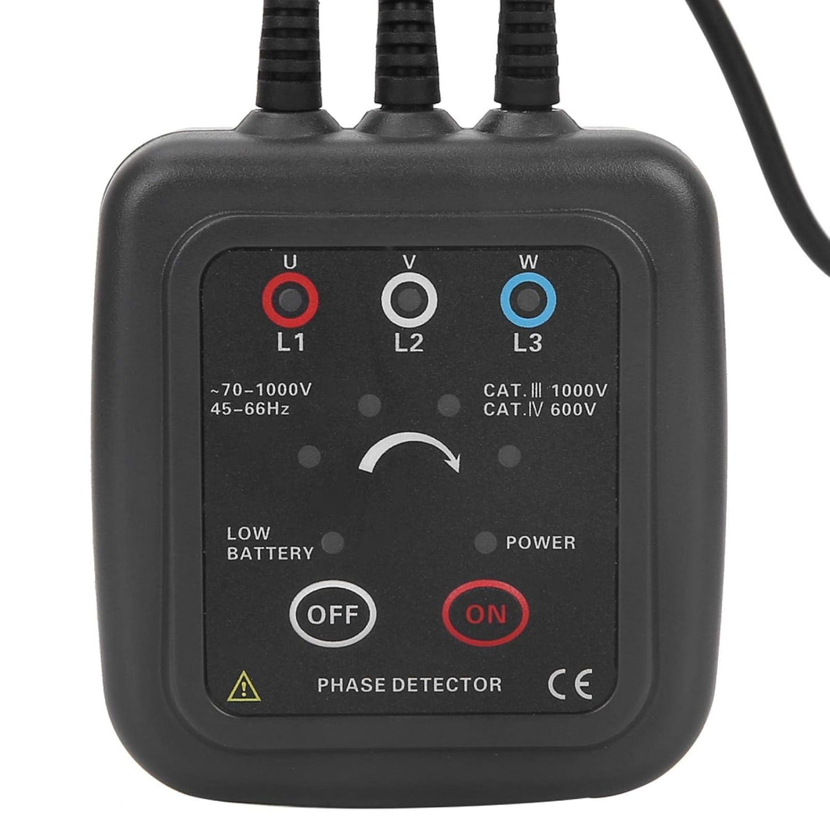 Non-Contact Phase Sequence Detector AC 70-1000V Tester Y611
